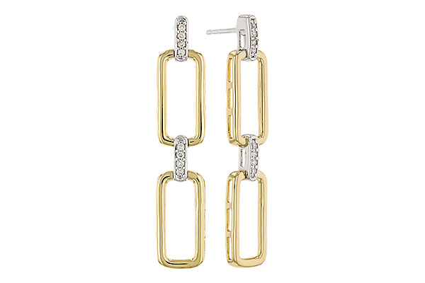 D310-24860: EARRINGS .08 TW