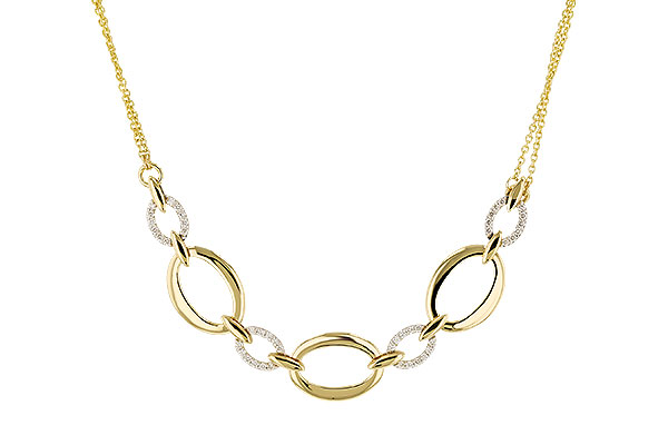 D311-10287: NECKLACE .50 TW (18")