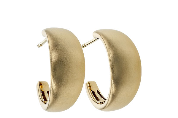 D311-11215: GOLD EARRINGS (20MM)