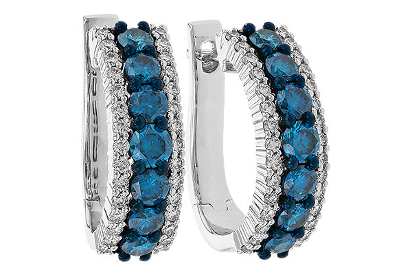 D311-13969: EARR 1.06 BLUE DIAS 1.46 TW