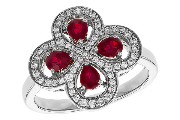 D311-14869: LDS RG .68 TW RUBY .96 TGW
