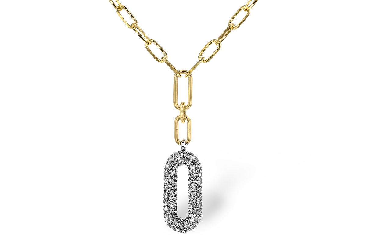 D311-16669: NECKLACE .96 TW (18")