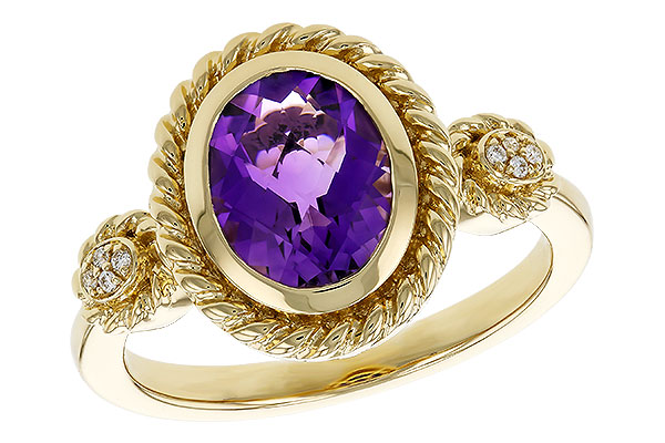 D311-17578: LDS RG 1.38 AMETHYST 1.40 TGW (9x7MM AMY)