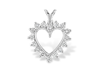 E042-93996: HEART PENDANT .45 TW