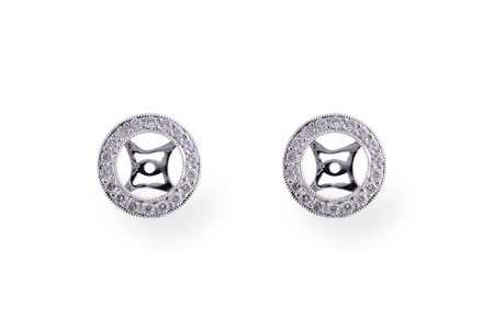 E220-23933: EARRING JACKET .32 TW (FOR 1.50-2.00 CT TW STUDS)