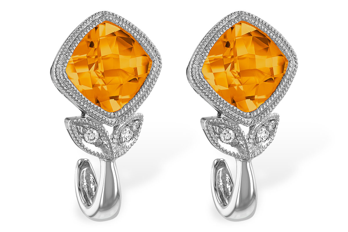 E220-25778: EARR 1.58 CITRINE 1.60 TGW