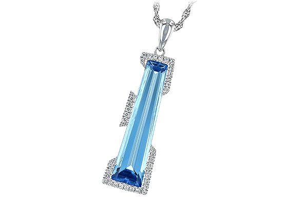 E225-65733: NECK 5.18 BLUE TOPAZ 5.28 TGW