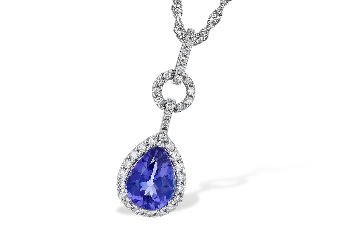 E226-61187: NECK .95 TANZANITE 1.14 TGW