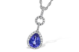 E226-61187: NECK .95 TANZANITE 1.14 TGW