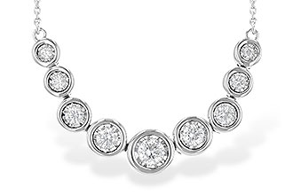E226-61224: NECKLACE .50 TW