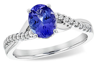 E226-61260: LDS RG 1.20 TANZANITE 1.35 TGW