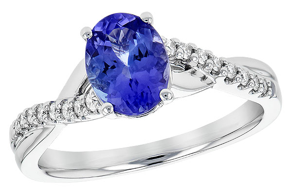 E226-61260: LDS RG 1.20 TANZANITE 1.35 TGW