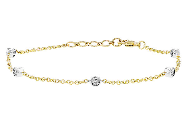 E309-34833: BRACELET .15 TW (7.25")