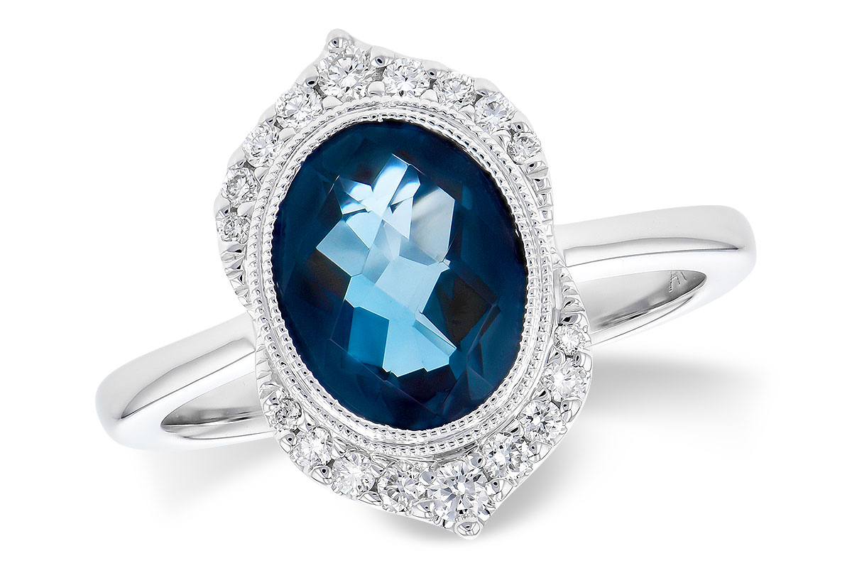 E309-34878: LDS RG 1.86 LONDON BLUE TOPAZ 2.00 TGW