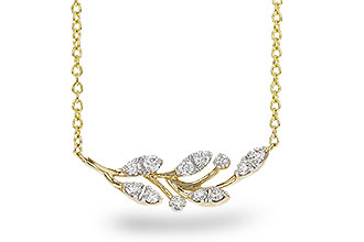 E311-12096: NECKLACE .32 TW (18")