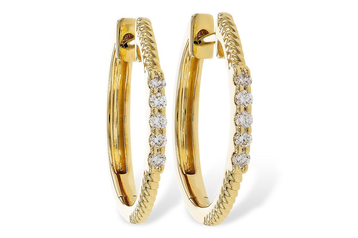 E311-13978: EARRINGS .11 TW