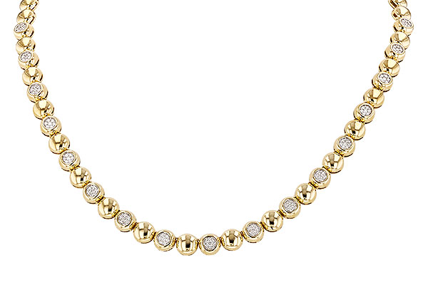E311-13996: NECKLACE .87 TW (17")