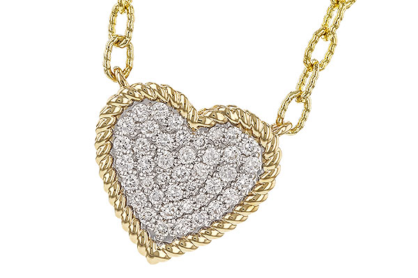 E311-14833: NECKLACE .32 TW (18")