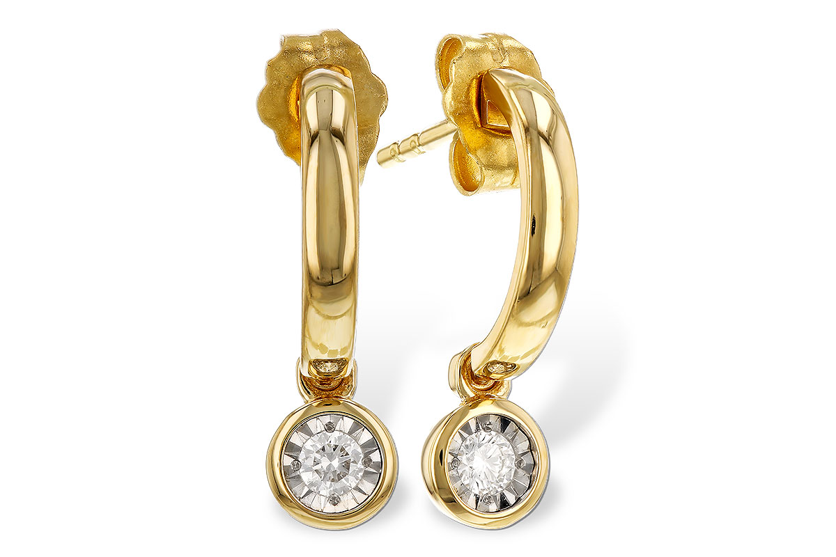 E311-15778: EARRINGS .10 TW