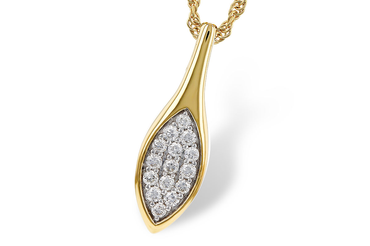 E311-15815: NECKLACE .20 TW
