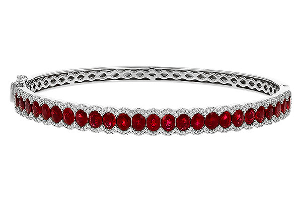 E311-16642: BANGLE 5.04 TW RUBY 5.60 TGW