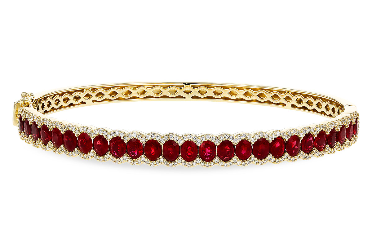 E311-16642: BANGLE 5.04 TW RUBY 5.60 TGW
