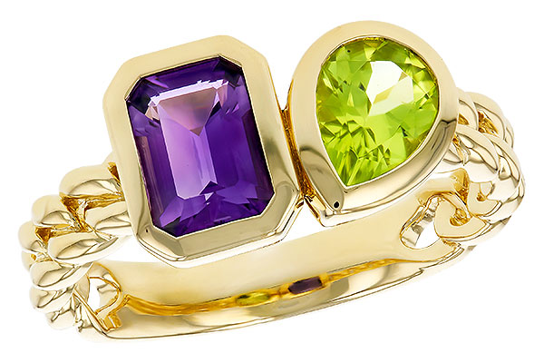 E311-17560: LDS RG 1.28 TW SEMI-PRECIOUS (AMY,PER)