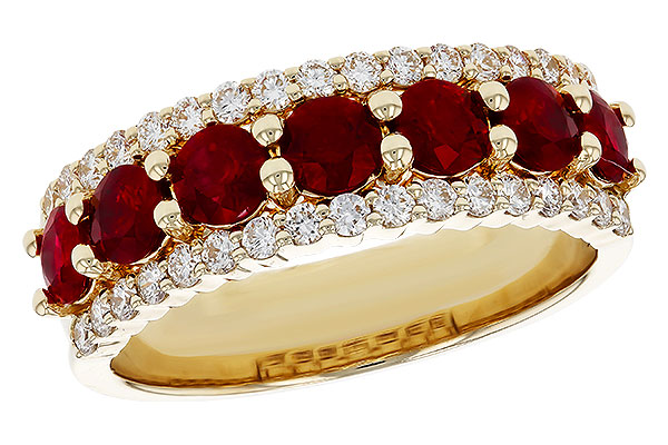 E312-00315: A224-75806 W/RUBY 1.26 TW RUBY 1.70 TGW