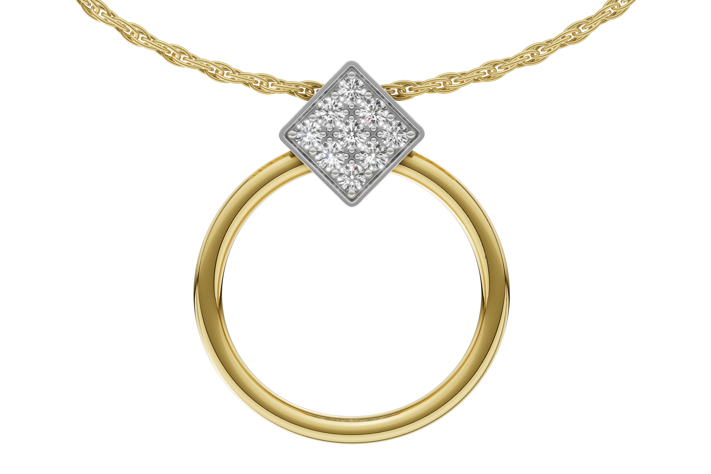 E312-01215: NECKLACE .25 TW