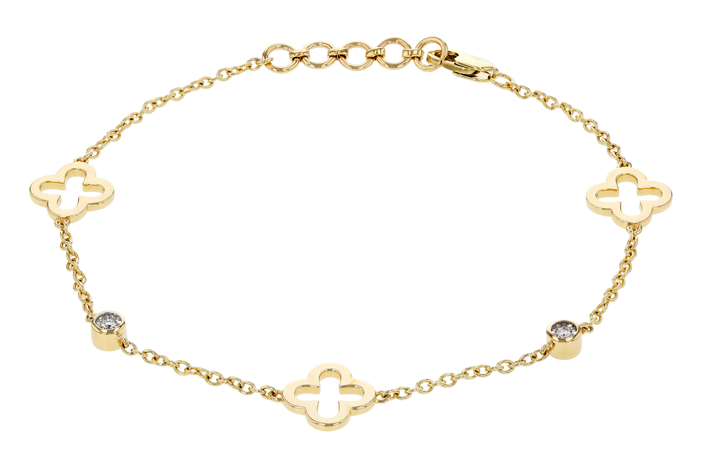 E312-01233: BRACELET .06 TW (7.25")