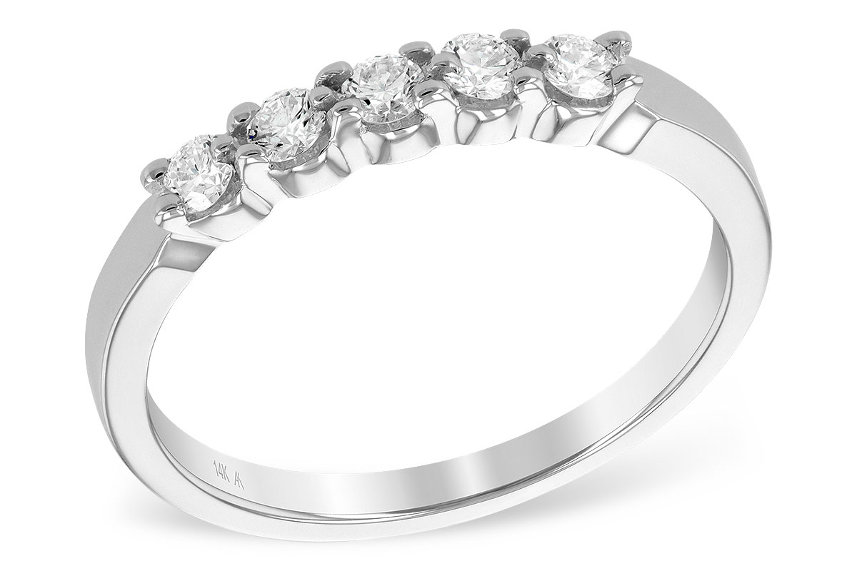 F222-03924: LDS DIA WED RG .25 TW (5 STONES)