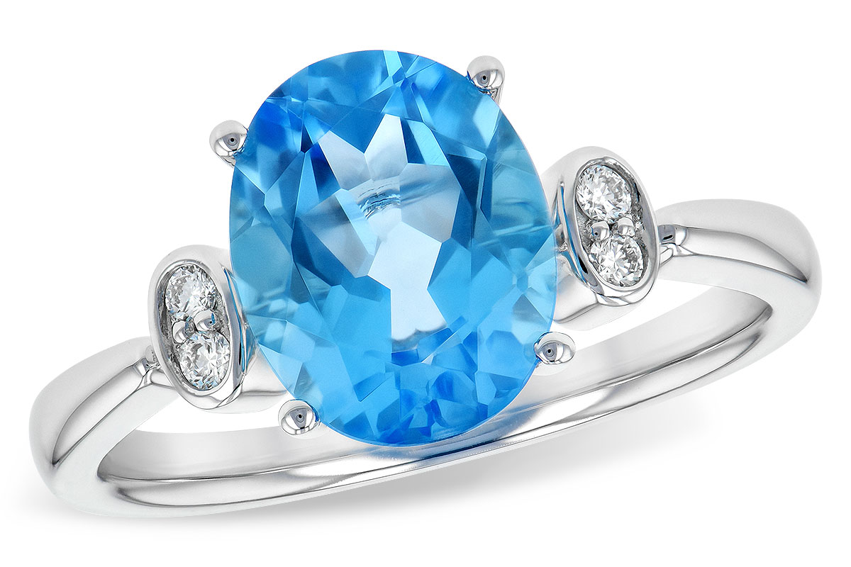 F226-62178: LDS RG 2.84 BLUE TOPAZ 2.90 TGW (10x8MM BT)