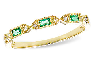 F310-18478: LDS WED RG .10 EMERALD .12 TGW