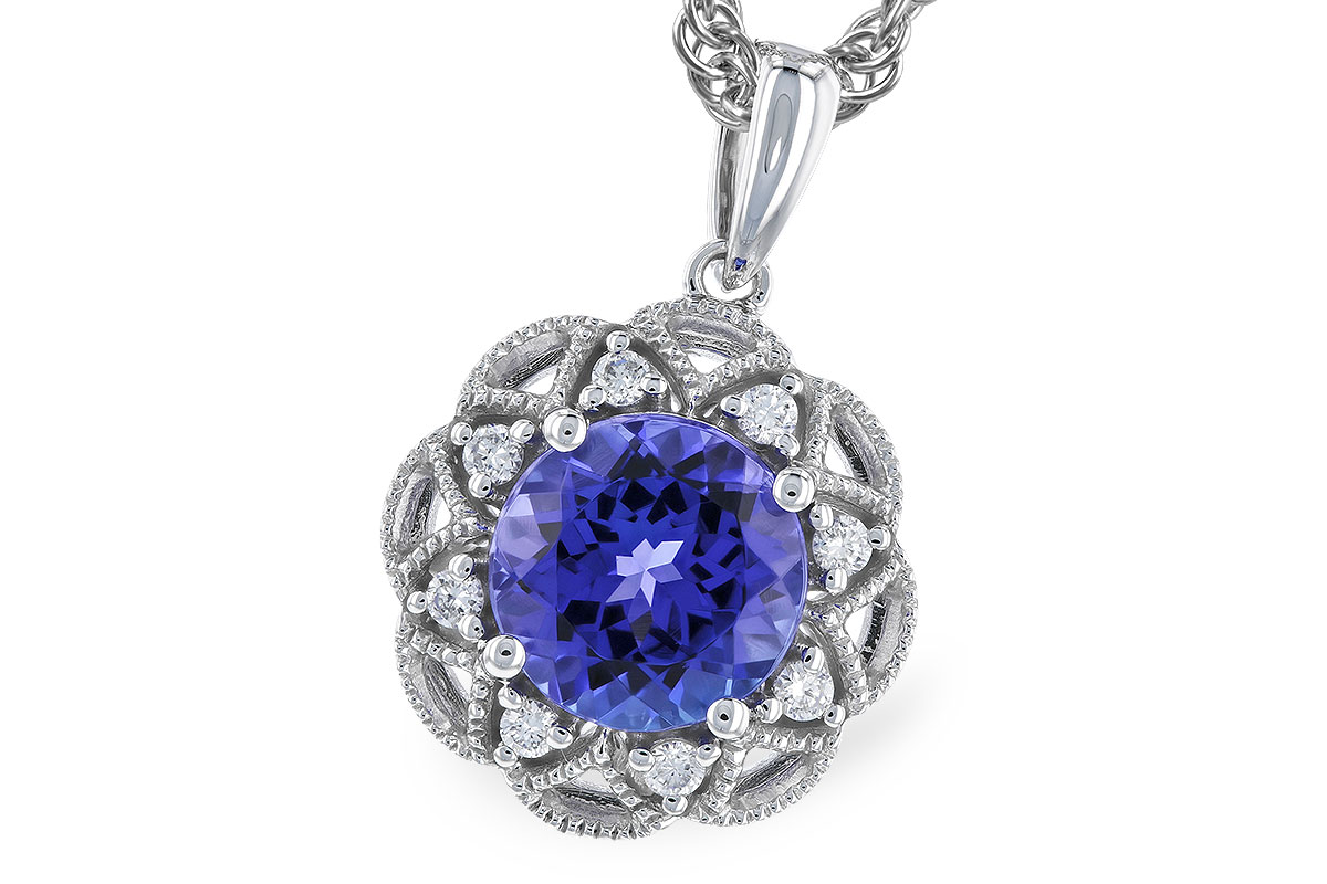 F310-21269: NECK 1.42 TANZANITE 1.50 TGW (7MM TANZ)