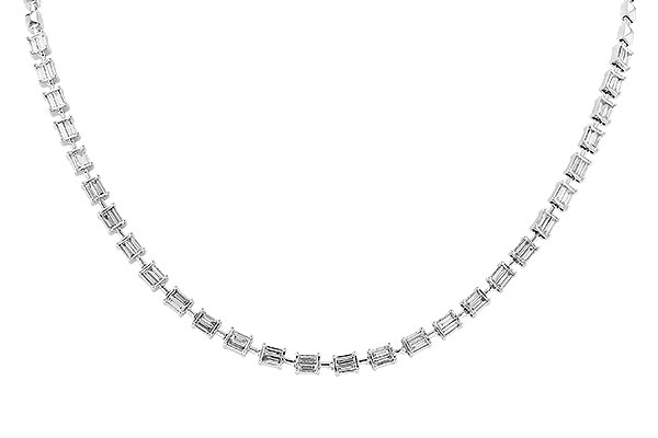 F310-22124: NECKLACE 2.02 TW BAGUETTE
