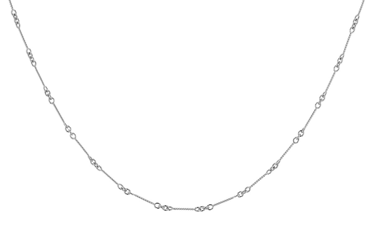 F310-23987: TWIST CHAIN (18IN, 0.8MM, 14KT, LOBSTER CLASP)