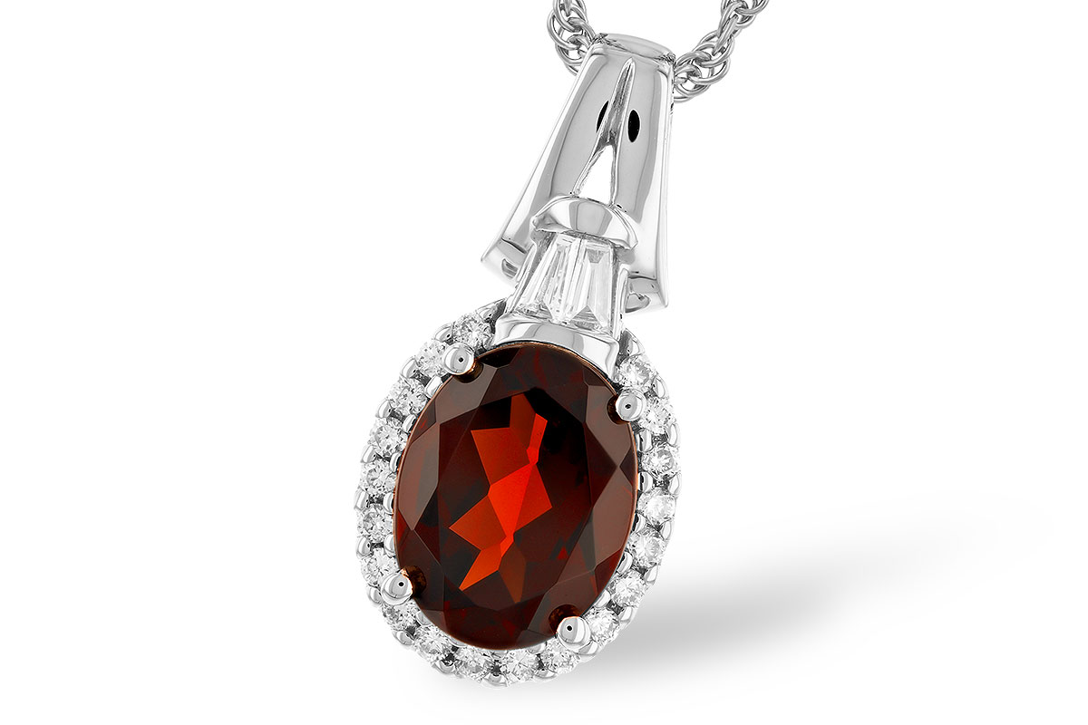 F310-24860: NECK 1.82 GARNET 2.02 TGW (9x7MM GAR)