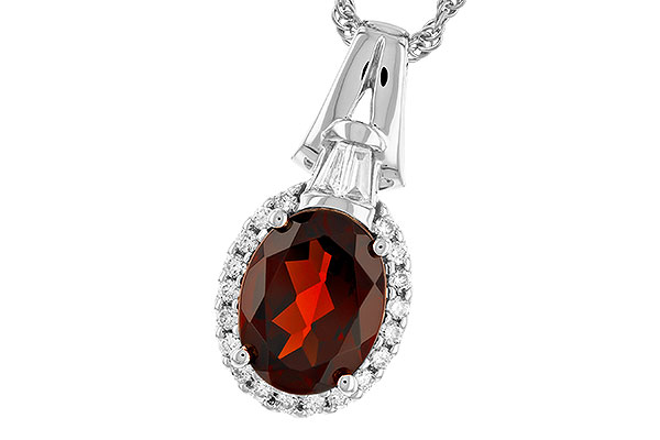 F310-24860: NECK 1.82 GARNET 2.02 TGW (9x7MM GAR)