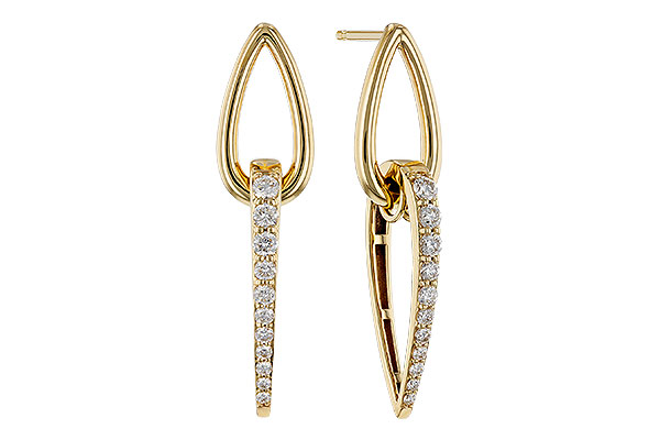 F311-10333: EARRINGS .75 TW