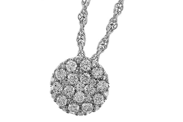 F311-12096: NECKLACE .25 TW