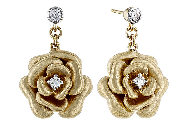 F311-13087: EARRING .16 TW