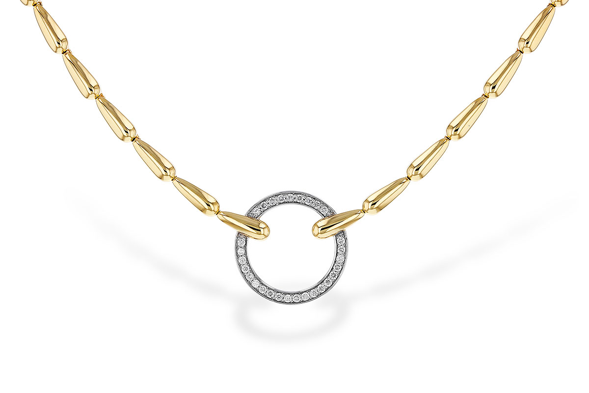 F311-17587: NECKLACE .33 TW (17")