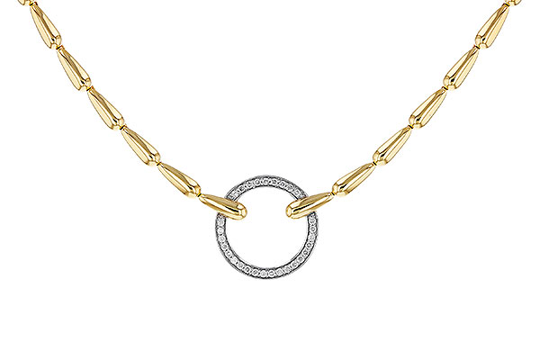 F311-17587: NECKLACE .33 TW (17")