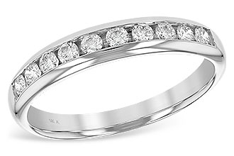 G129-33069: LDS WED RG .32 TW (10 STONES)