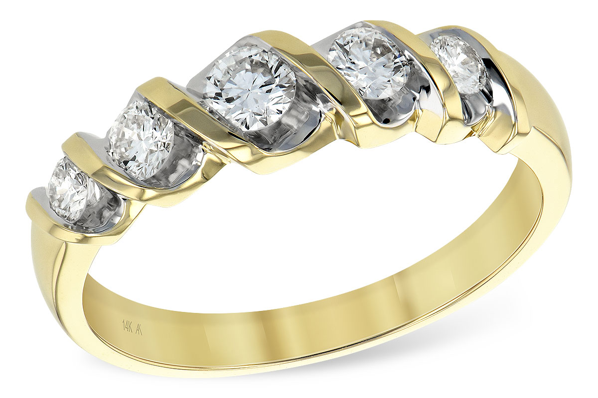 G129-33914: LDS WED RG .50 TW