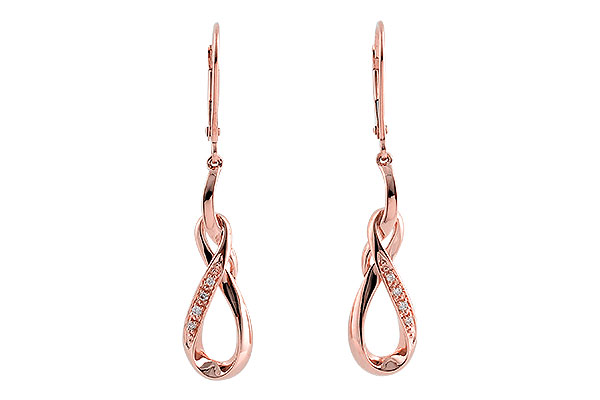 G221-12105: EARRINGS .03 TW