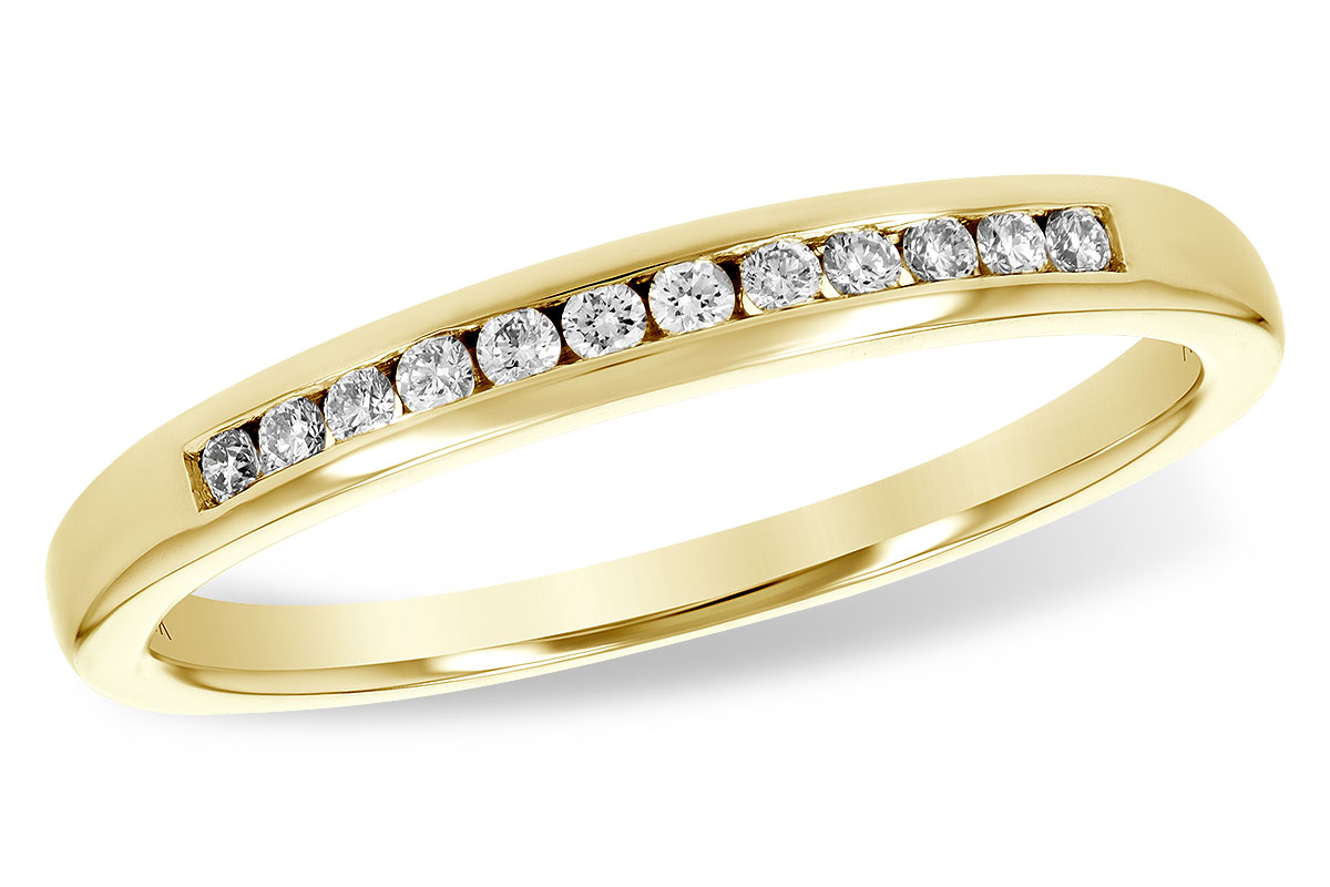 G224-80333: LDS WED RG .12 TW (12 STONES)