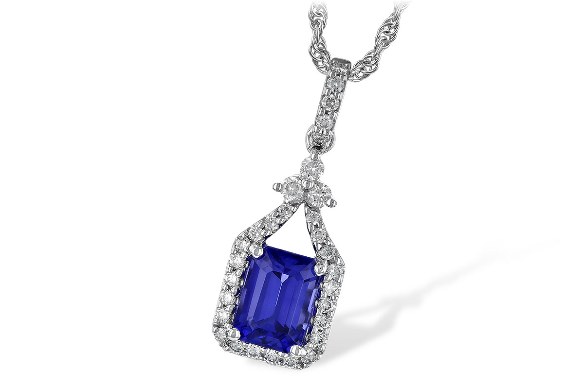 G226-54851: NECK 1.42 TANZANITE 1.72 TGW