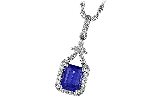 G226-54851: NECK 1.42 TANZANITE 1.72 TGW