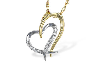 G226-57596: NECKLACE .15 TW